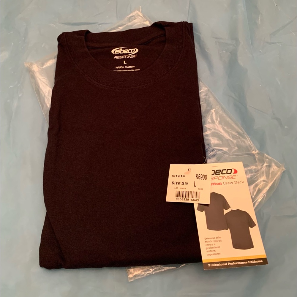 Men’s Dark Navy Elbeco T-Shirt- Large